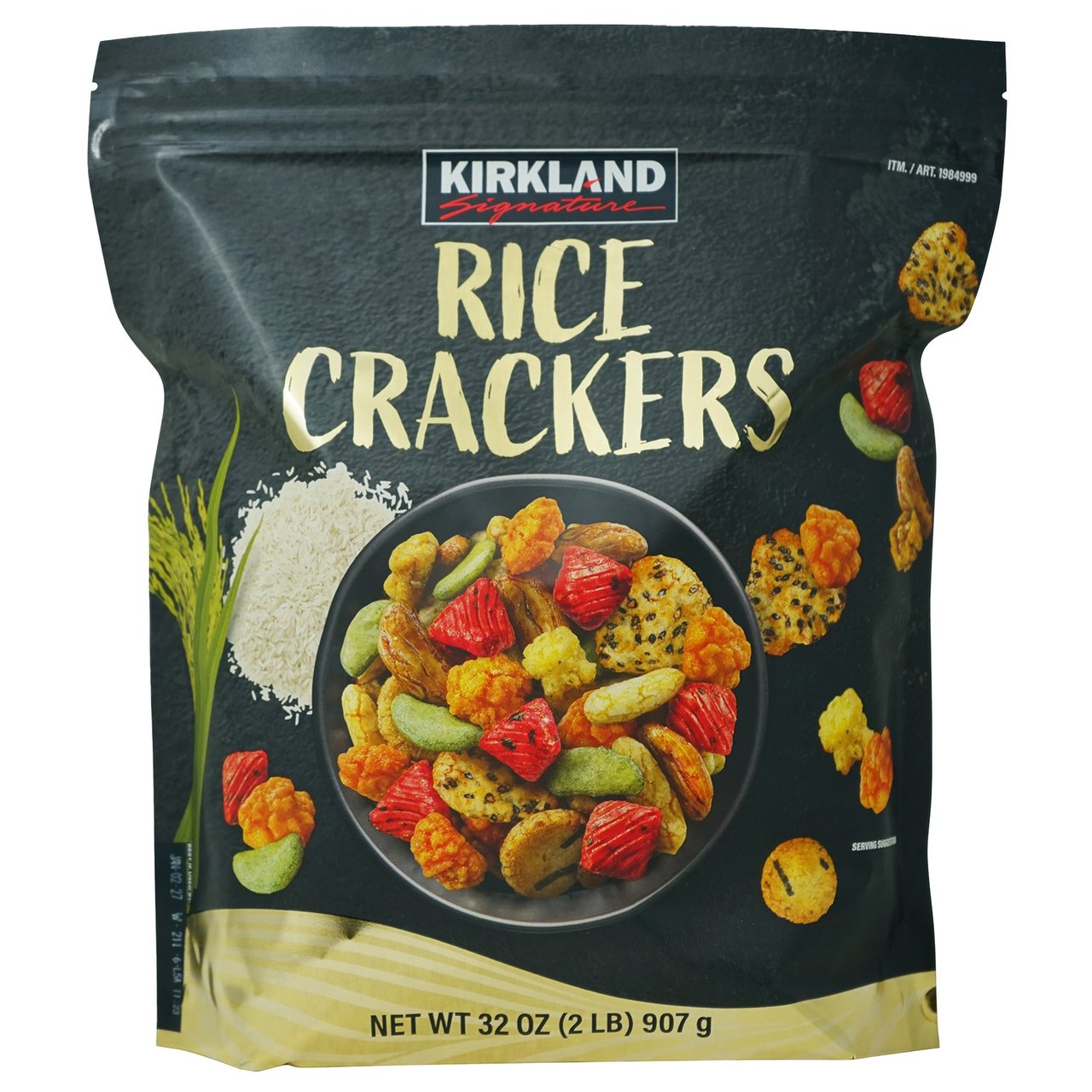KIRKLAND SIGNATURE RICE CRACKERS 32 OZ - Image 1