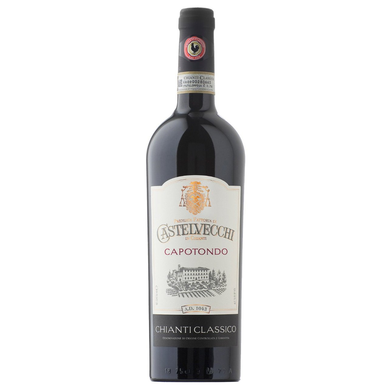 CASTELVECCHI CHIANTI CLASSICO TUSCANY, ITALY 750ML - Image 1