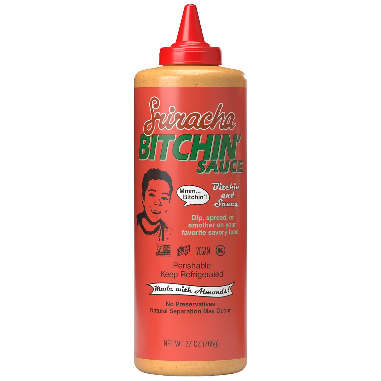 Bitchin' Sriracha Sauce, 27 oz - Image 1