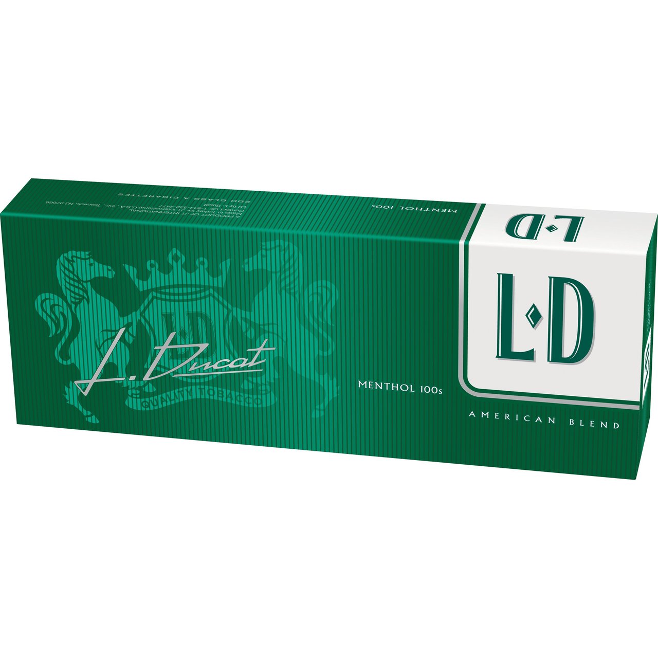 LD by L. Ducat Menthol 100s Box - Image 1