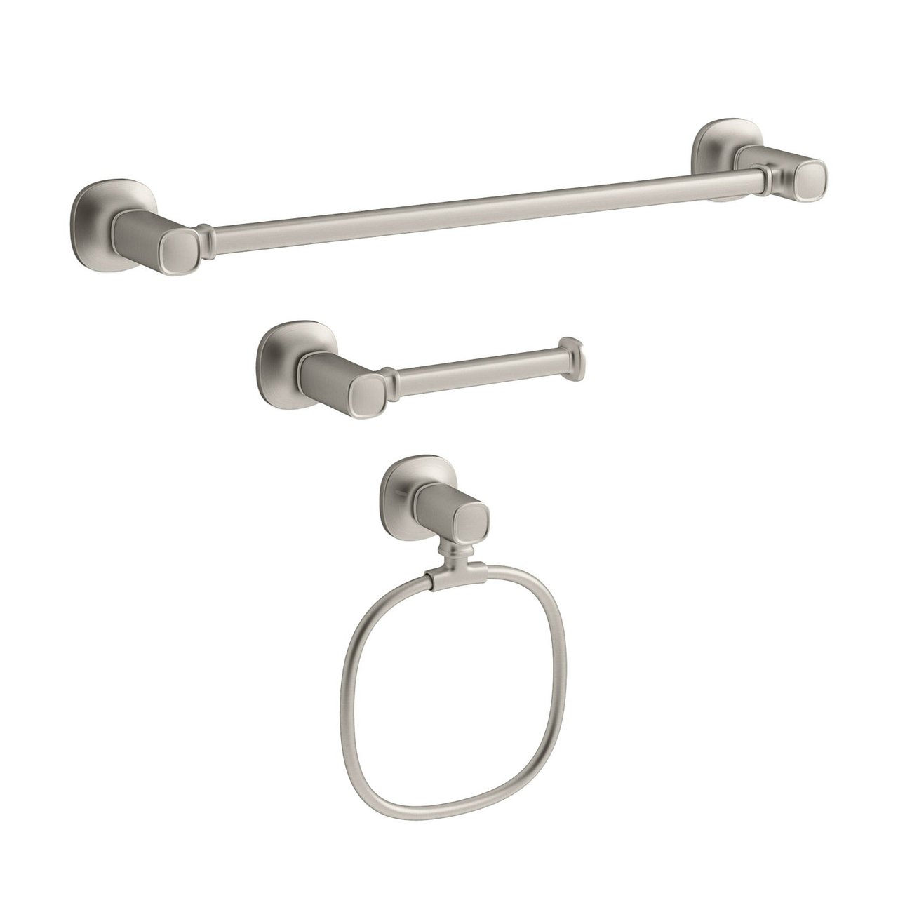 Kohler Terzet 3-Piece Bath Accessory Set - Image 1