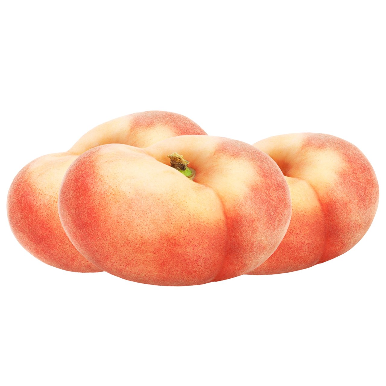 Donut White Peaches, 3 lbs