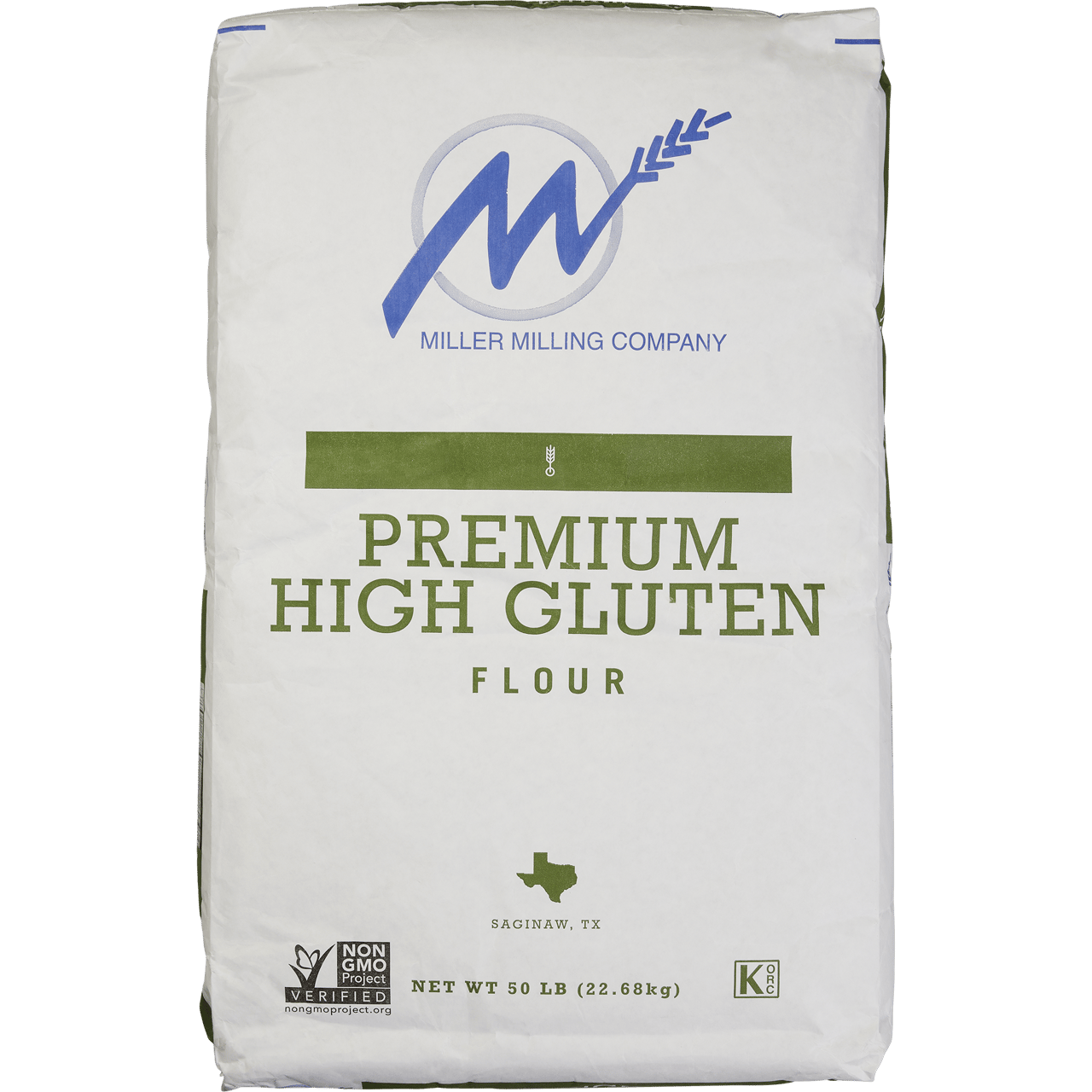 Miller Milling Premium High-Gluten Flour 50 lb - Image 1