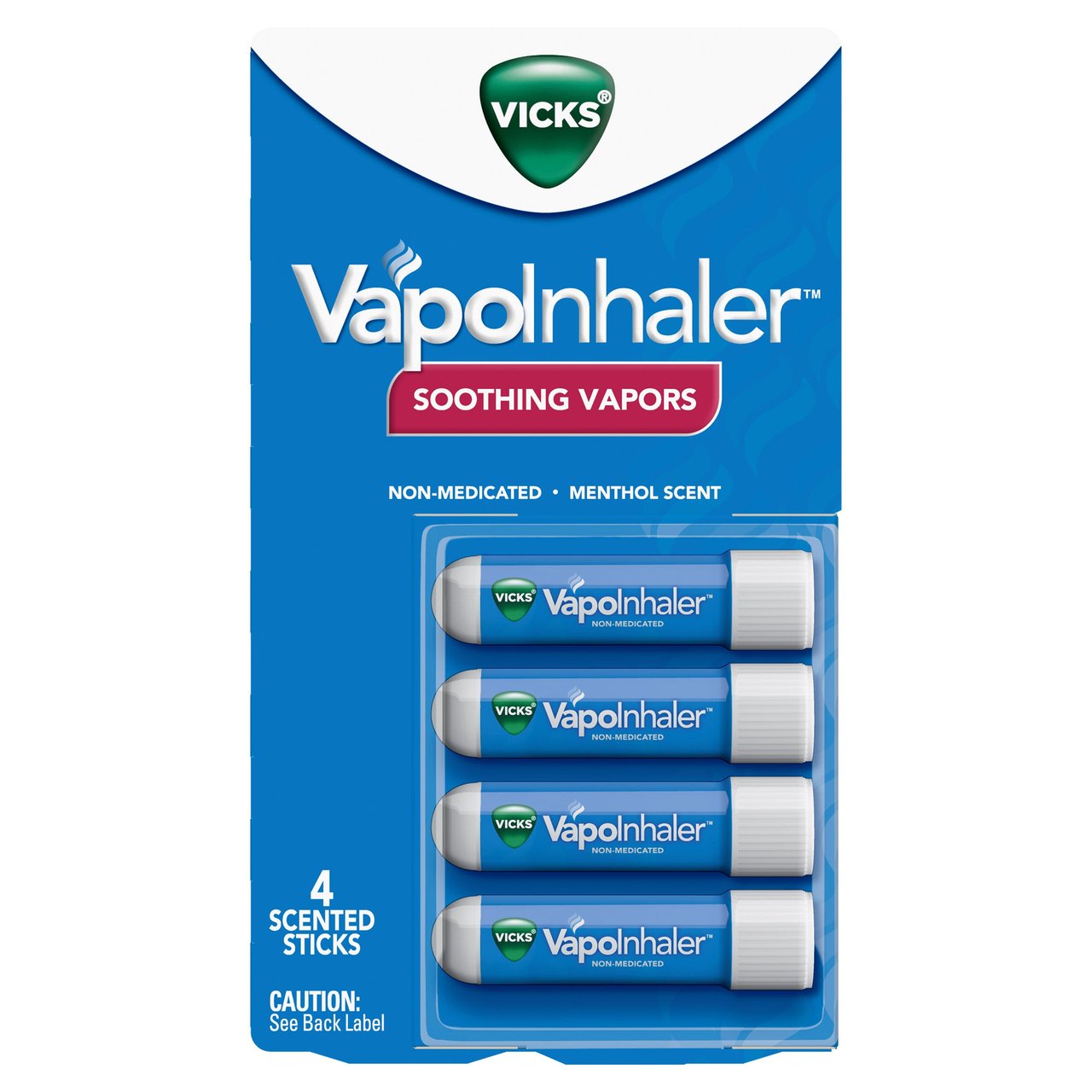 Vicks VapoInhaler 4 Scented Sticks - Image 1