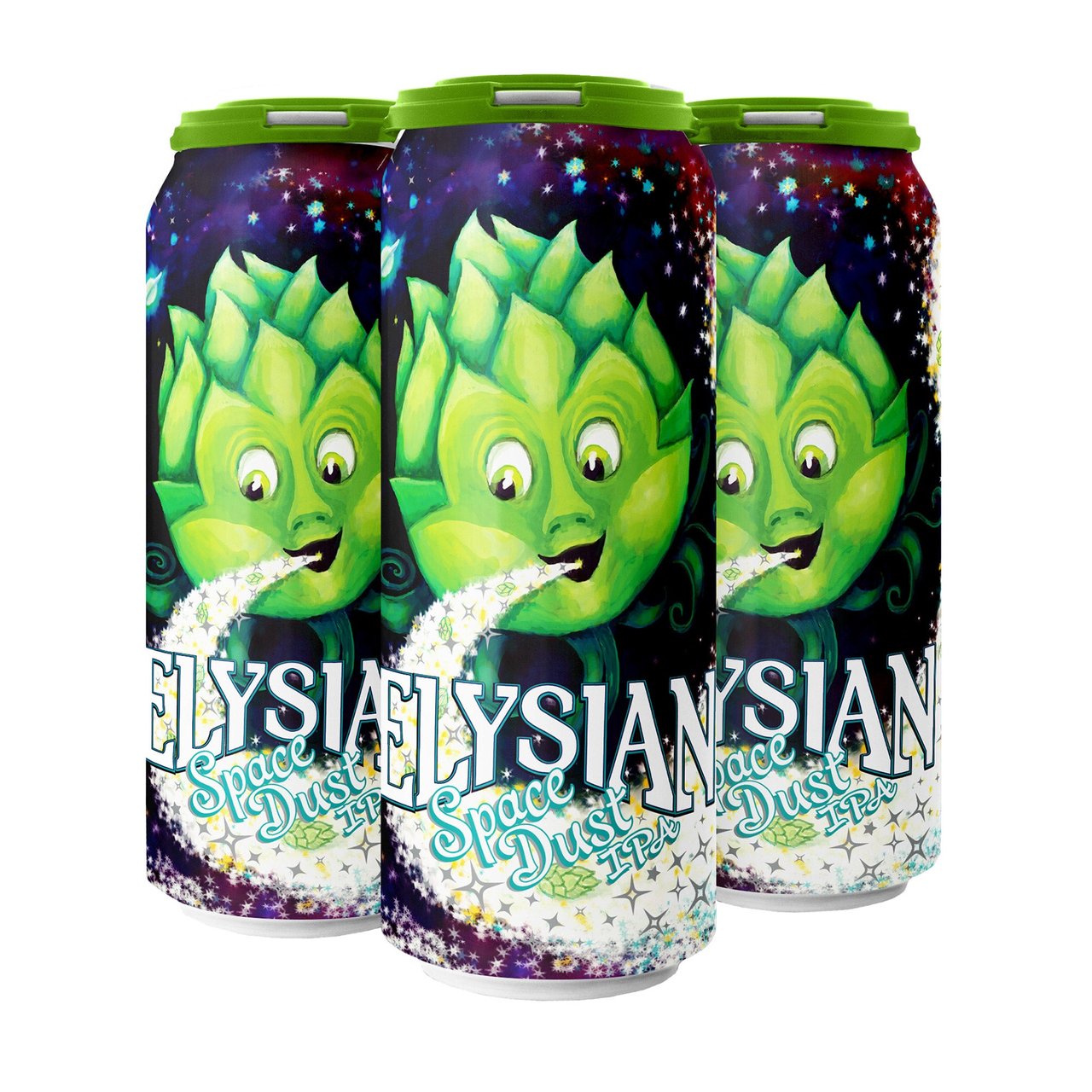 Elysian Brewing Space Dust IPA Seattle WA 4/16oz - Image 1