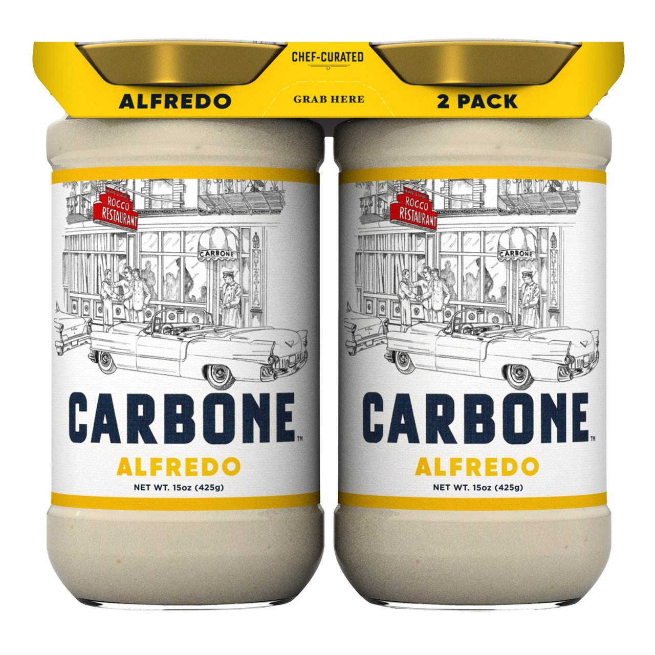Carbone Fine Foods Alfredo Sauce 2 / 15 oz - Image 1