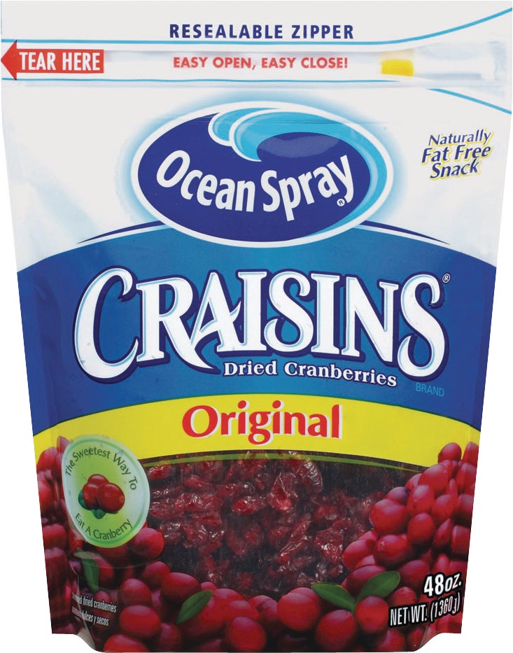 Ocean Spray Craisins 48 oz (3 lbs)