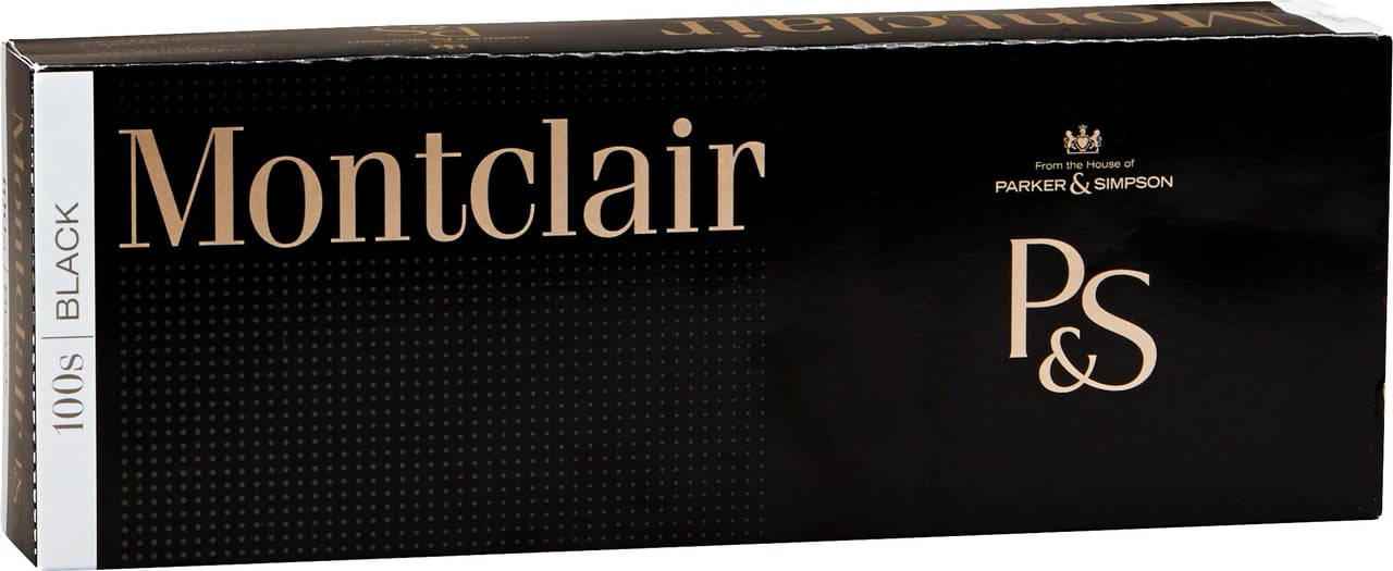 parker and simpson tobacco price Montclair Black 100's Box (#490584)