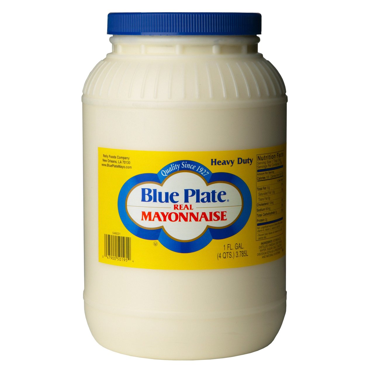 Blue Plate Real Mayonnaise, Heavy Duty, 1 Gallon - Image 1