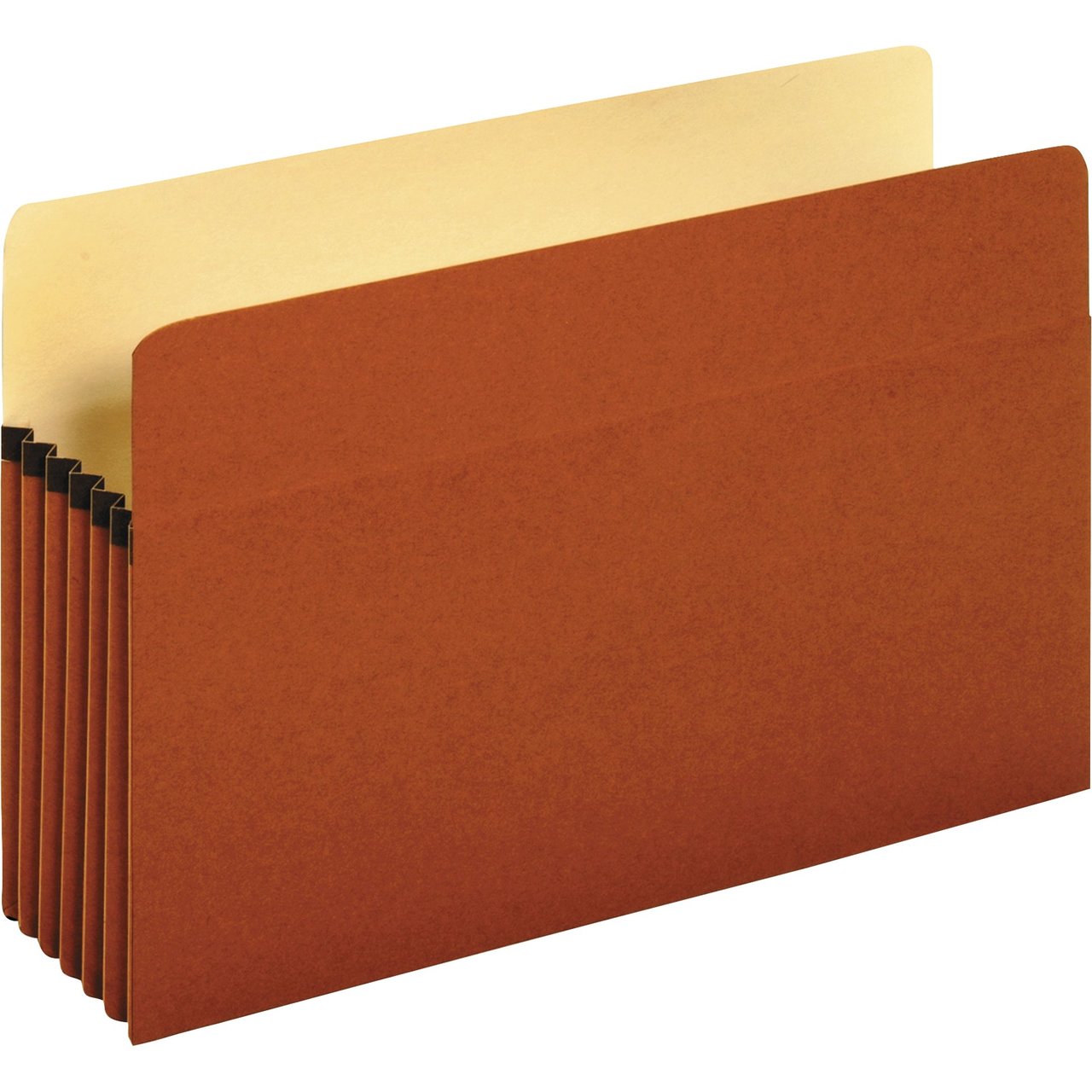 Universal Legal 5.25" Expanding File Pockets UNV15363 Redrope 10 Count