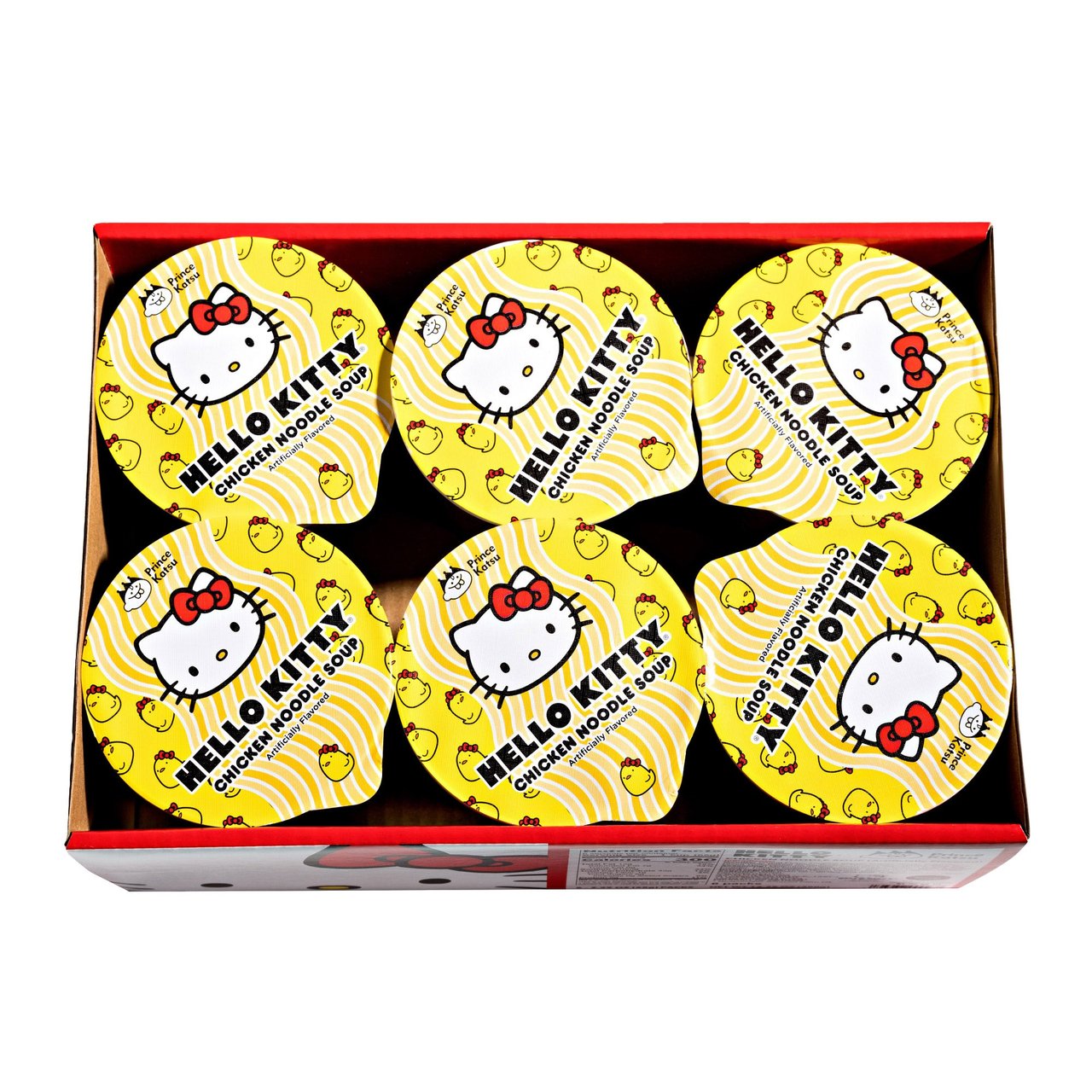 A-Sha Hello Kitty Chicken Noodle Soup 6/2.29 oz - Image 1