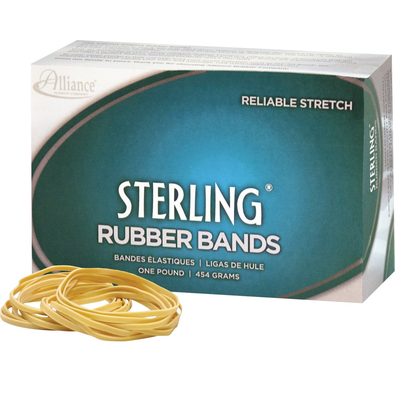 Alliance Size #117B Rubber Bands (ALL25405KT) - 3 Boxes