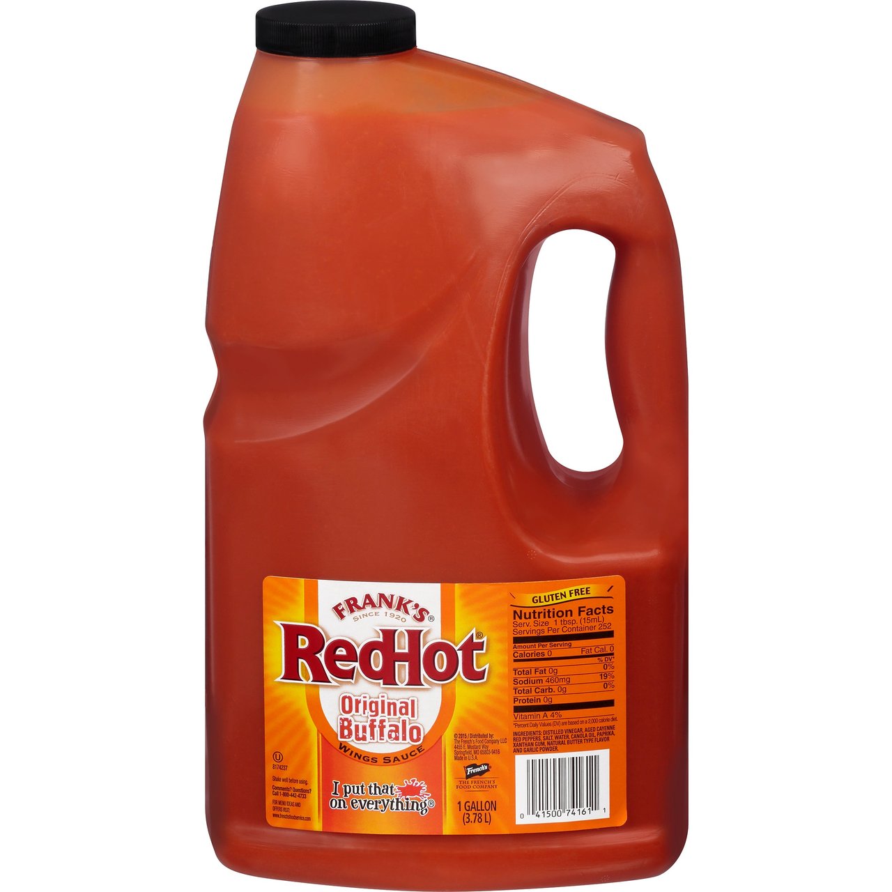 Frank's RedHot Buffalo Wing Sauce 1 Gallon - Image 1