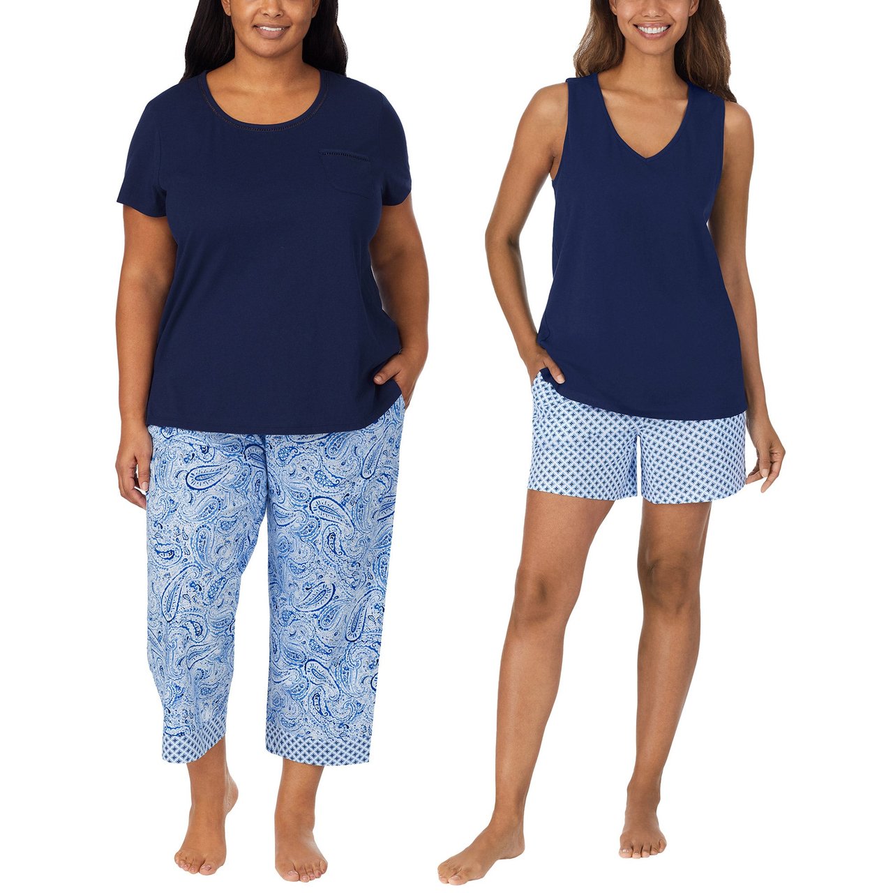 Carole Hochman Ladies 4-Piece Pajama Set - Image 1