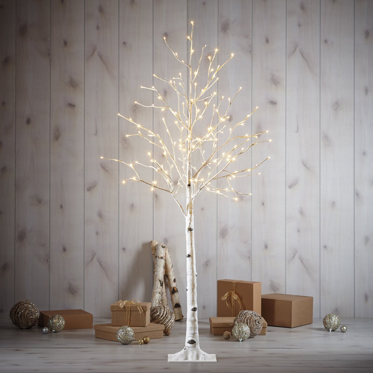 5.5 Ft. LED Birch Twig Tree
