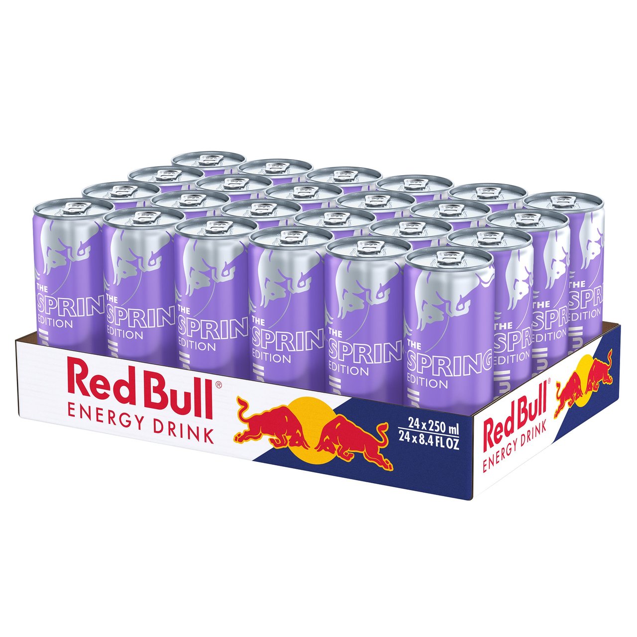 Red Bull Spring Edition Energy Drink, Sugar Free, Grapefruit & Blossom, 8.4 fl oz, 24 ct