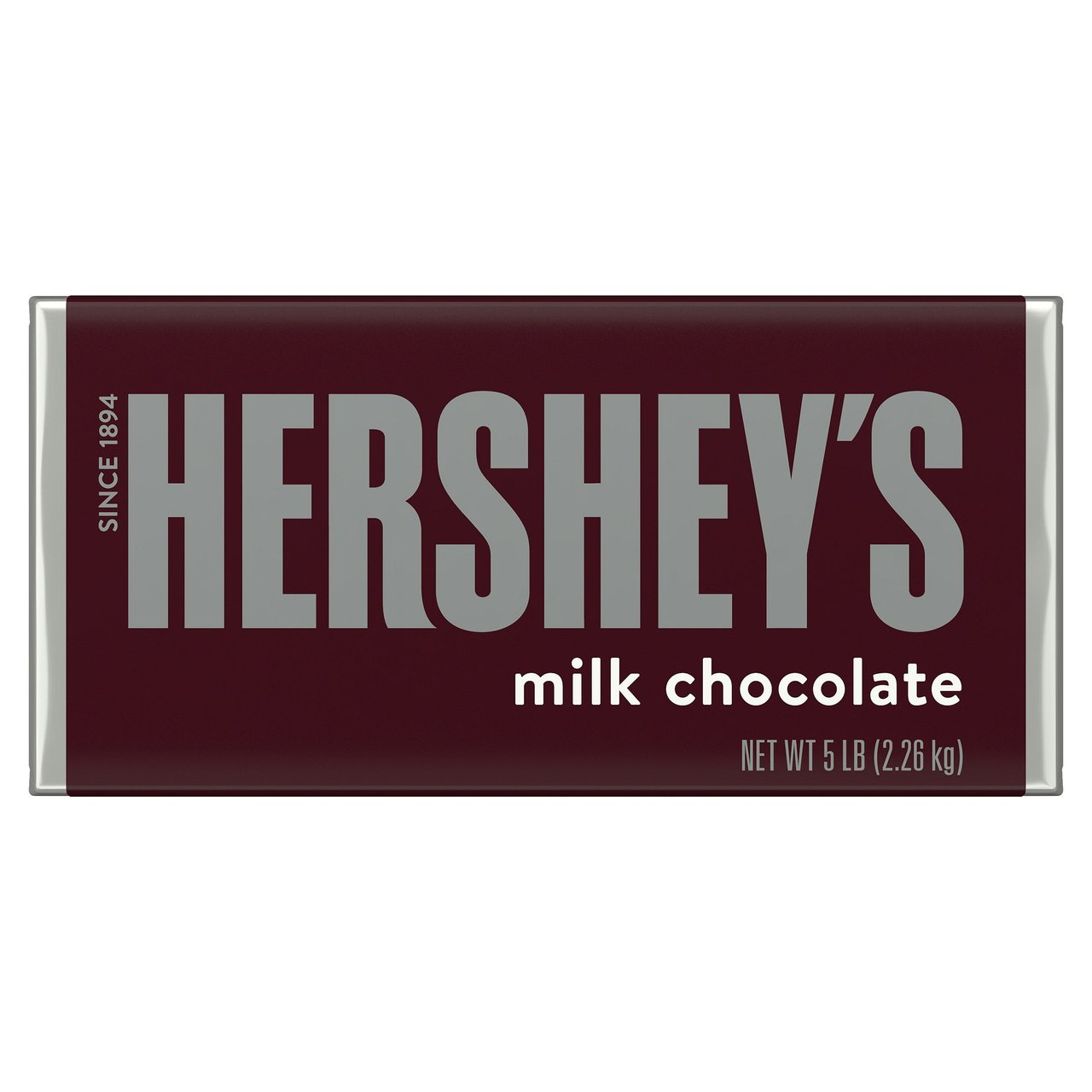 Hershey's Milk Chocolate Bar 80oz (5lbs) - Image 1