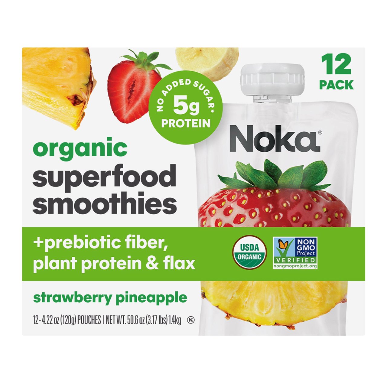 Noka Organic Superfood Smoothie 12/4.22 oz - Image 1