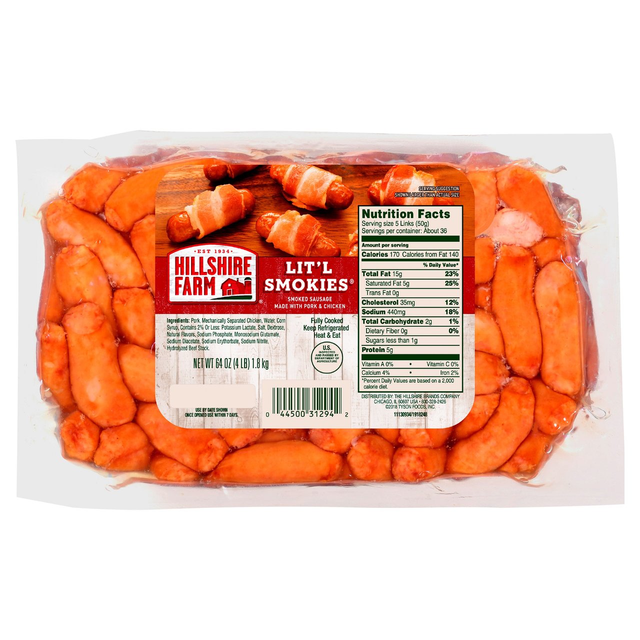 Hillshire Farm Little Smokies 4 lb - Image 1