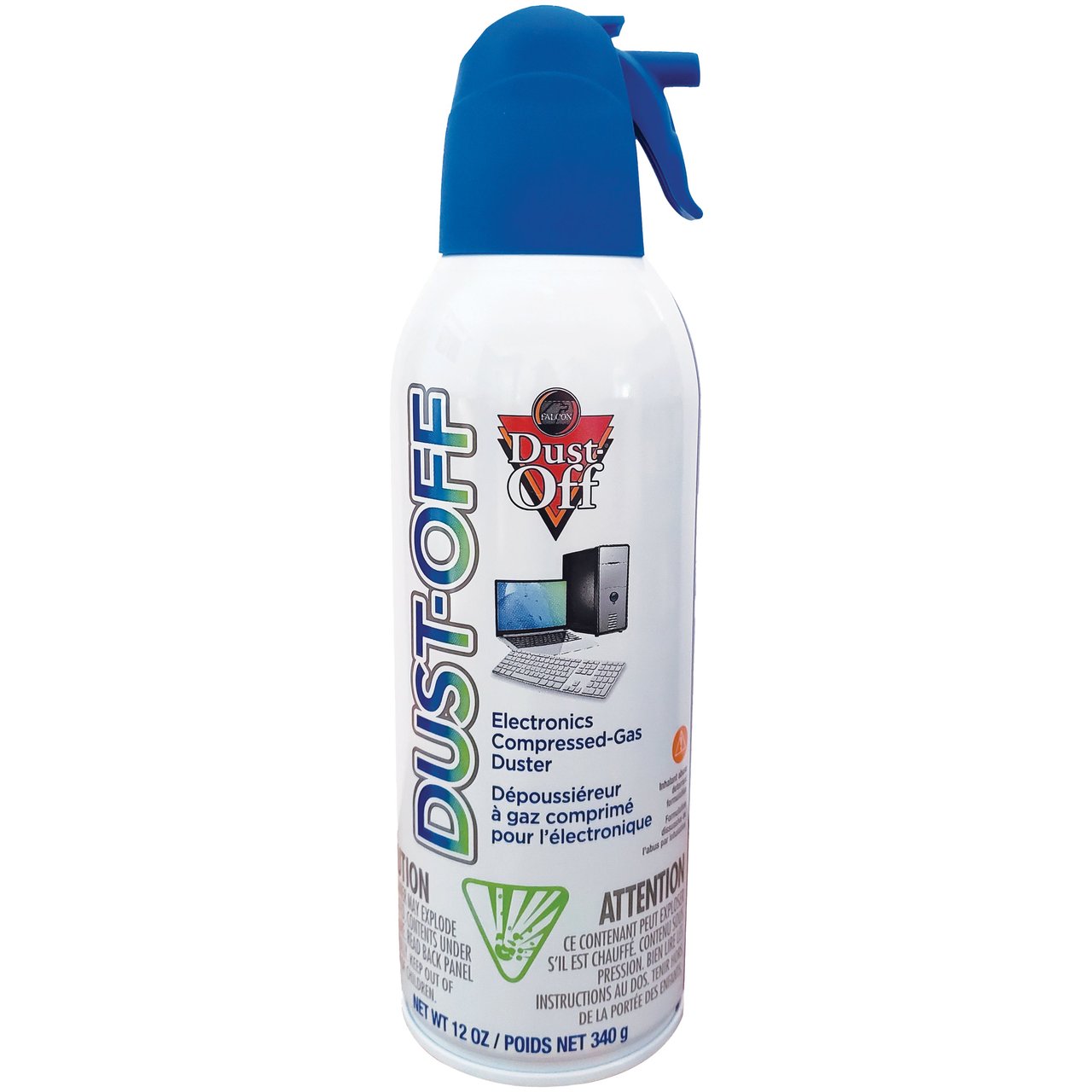 Dust-Off Compressed Gas Duster, 6-Pack/12 oz - Image 1
