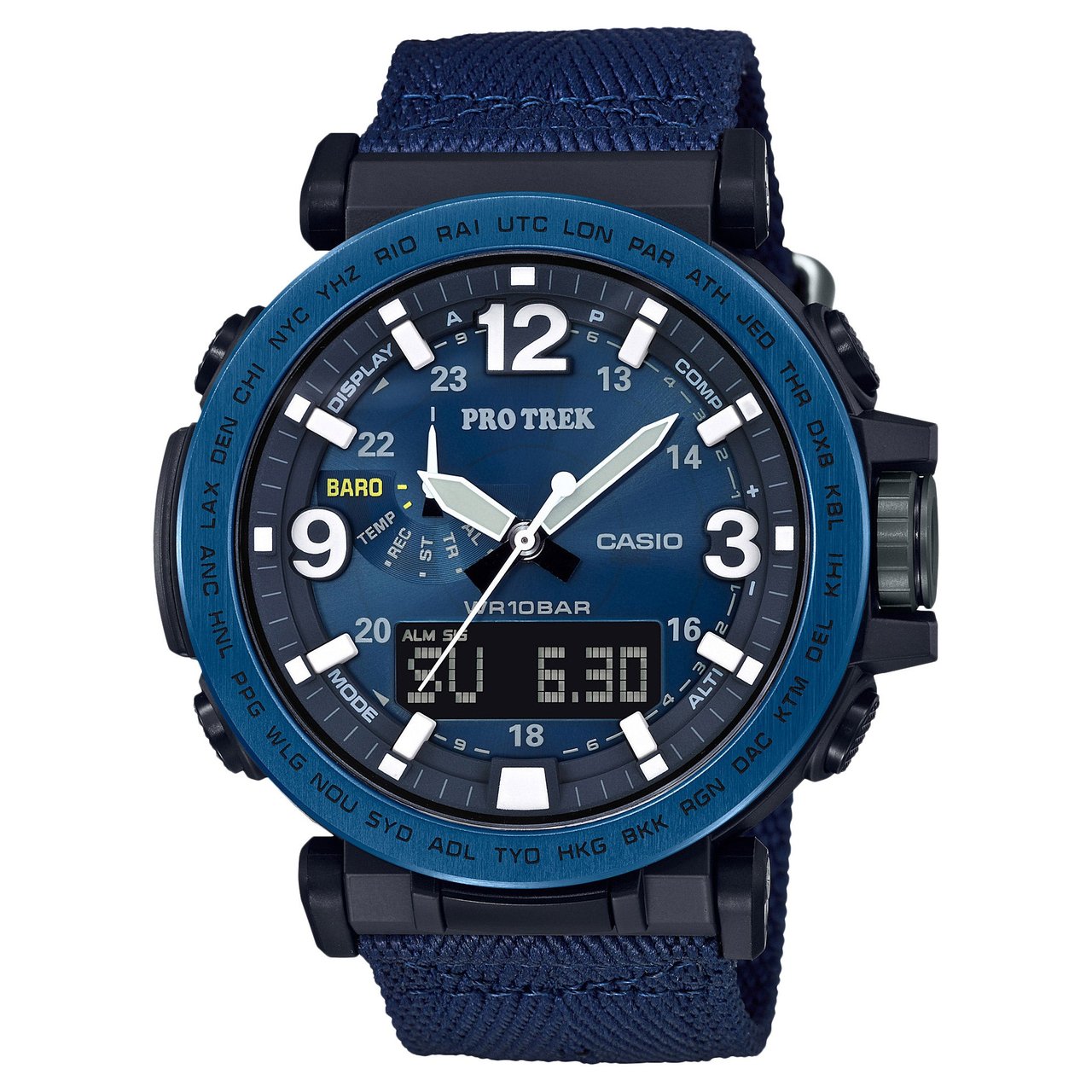 Casio ProTrek Triple Sensor Auto LED Men's Watch - Image 1