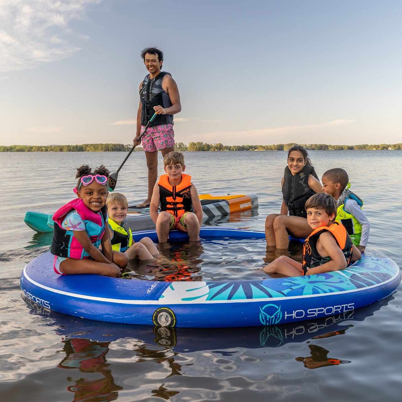 HO Sports Mini Oasis 8' Water Ring - Image 1