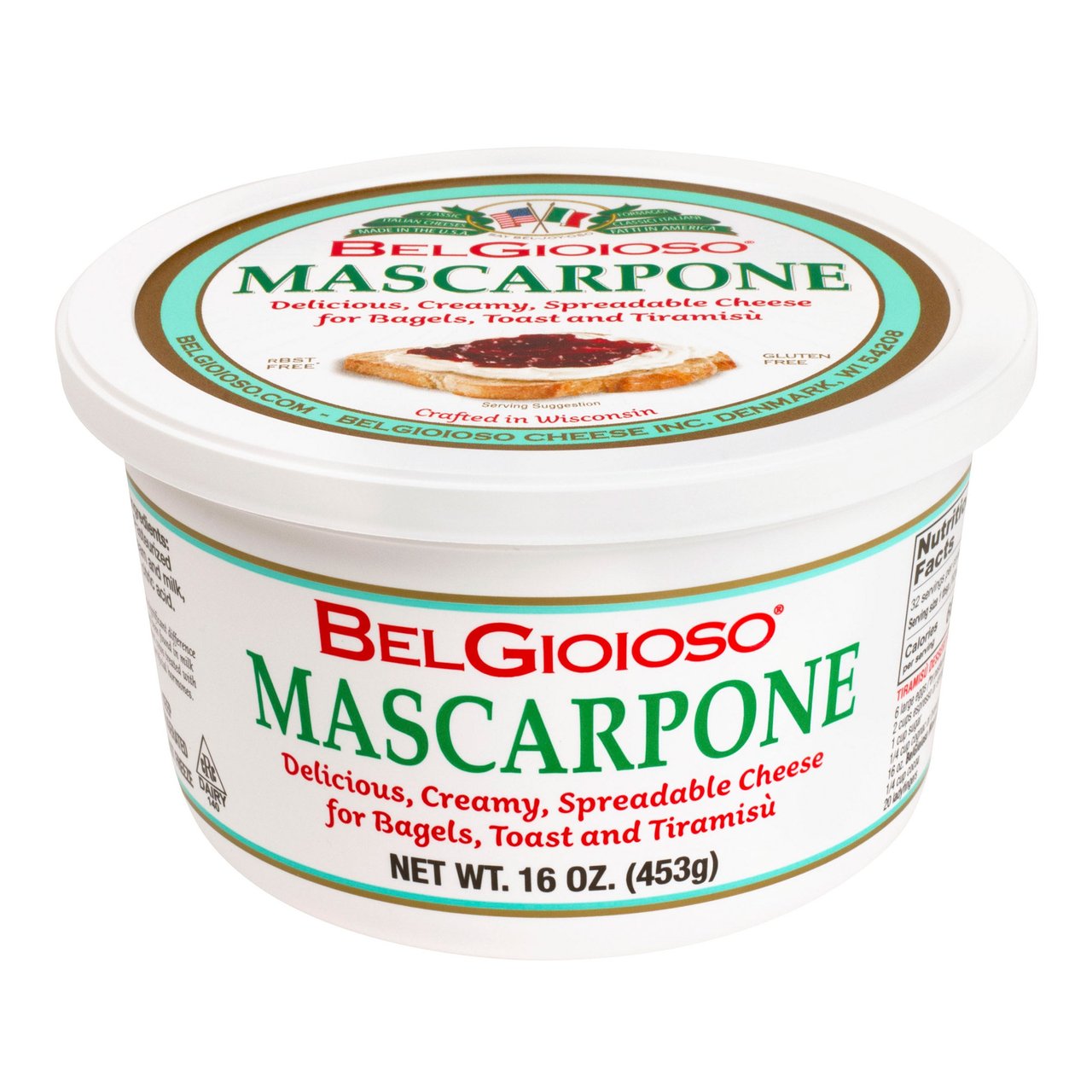 BelGioioso Fresh Mascarpone 16 oz - Image 1