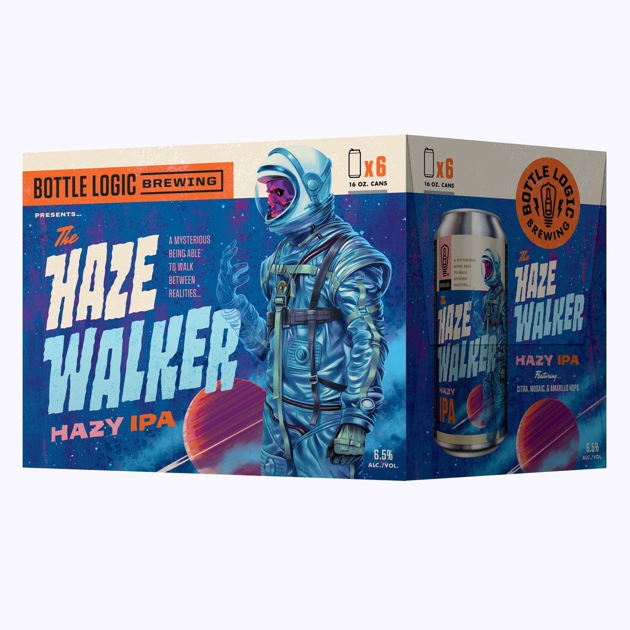 Bottle Logic The Haze Walker IPA Anaheim 6/16 oz Cans