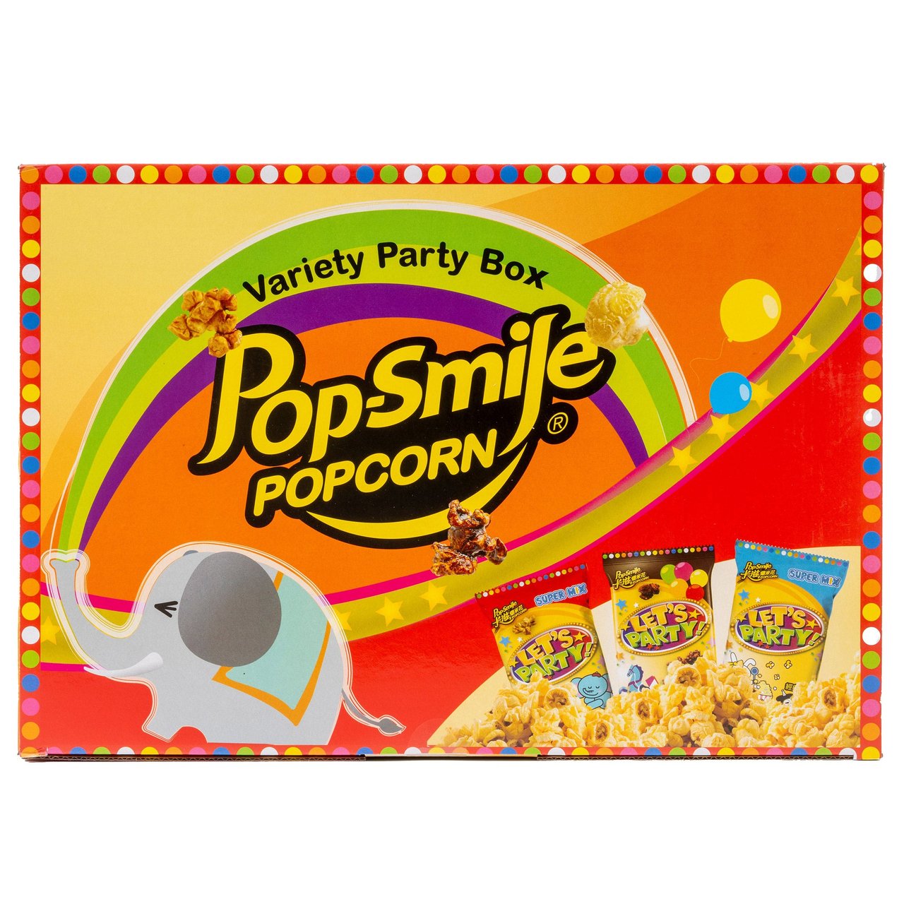 PopSmile Popcorn Variety Box 30 x 0.42 oz Bags - Image 1