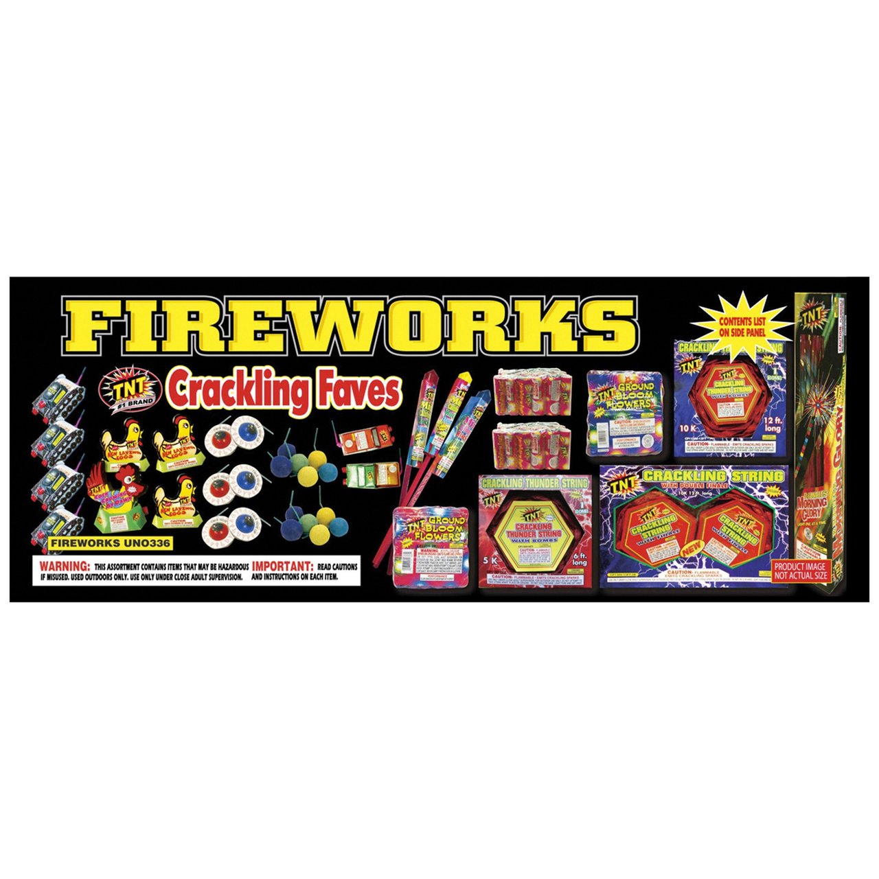 TNT Crackling Favs Fireworks Assortment