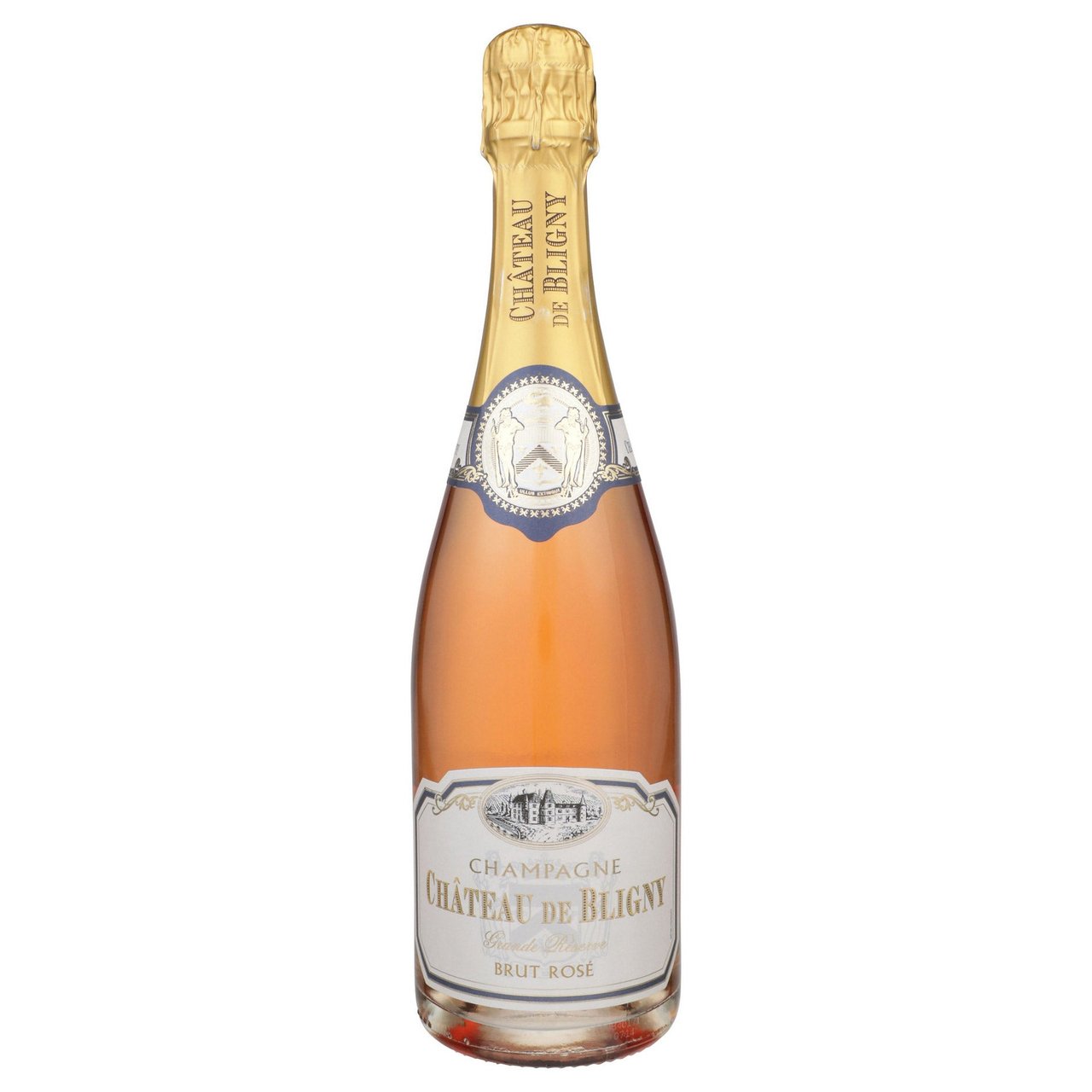 Chateau de Bligny Grand Reserve Brut Rosé Champagne, France 750ML - Image 1