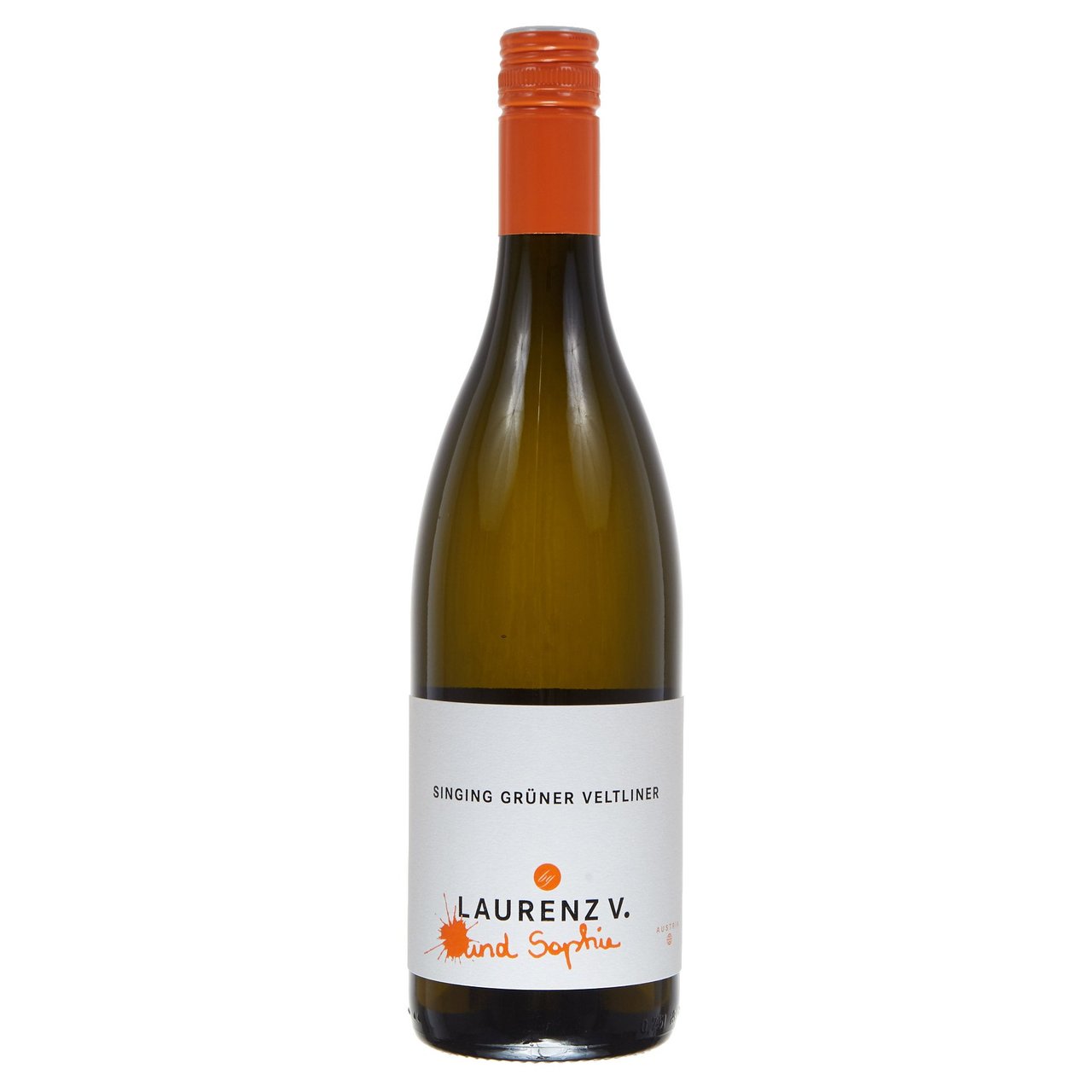 Laurenz V. Sophie Singing Gruner Veltliner, Austria 750ml - Image 1
