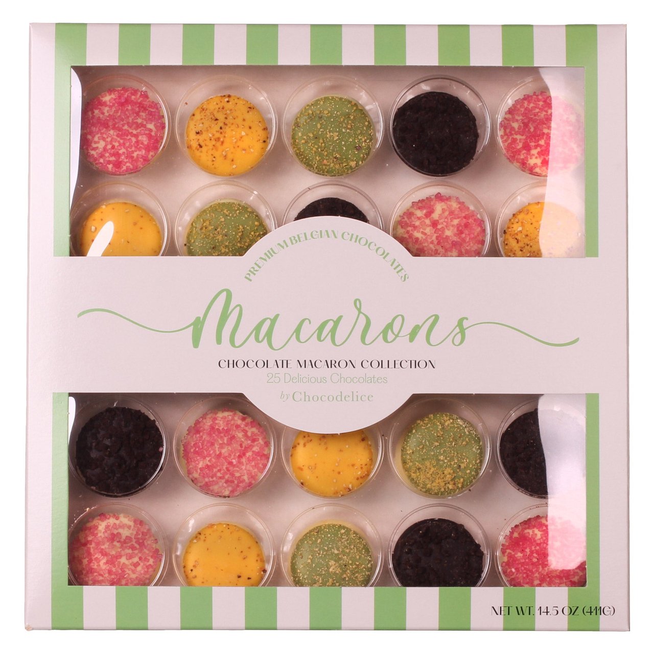 Ickx Chocolate Macarons 14.5 oz - Image 1