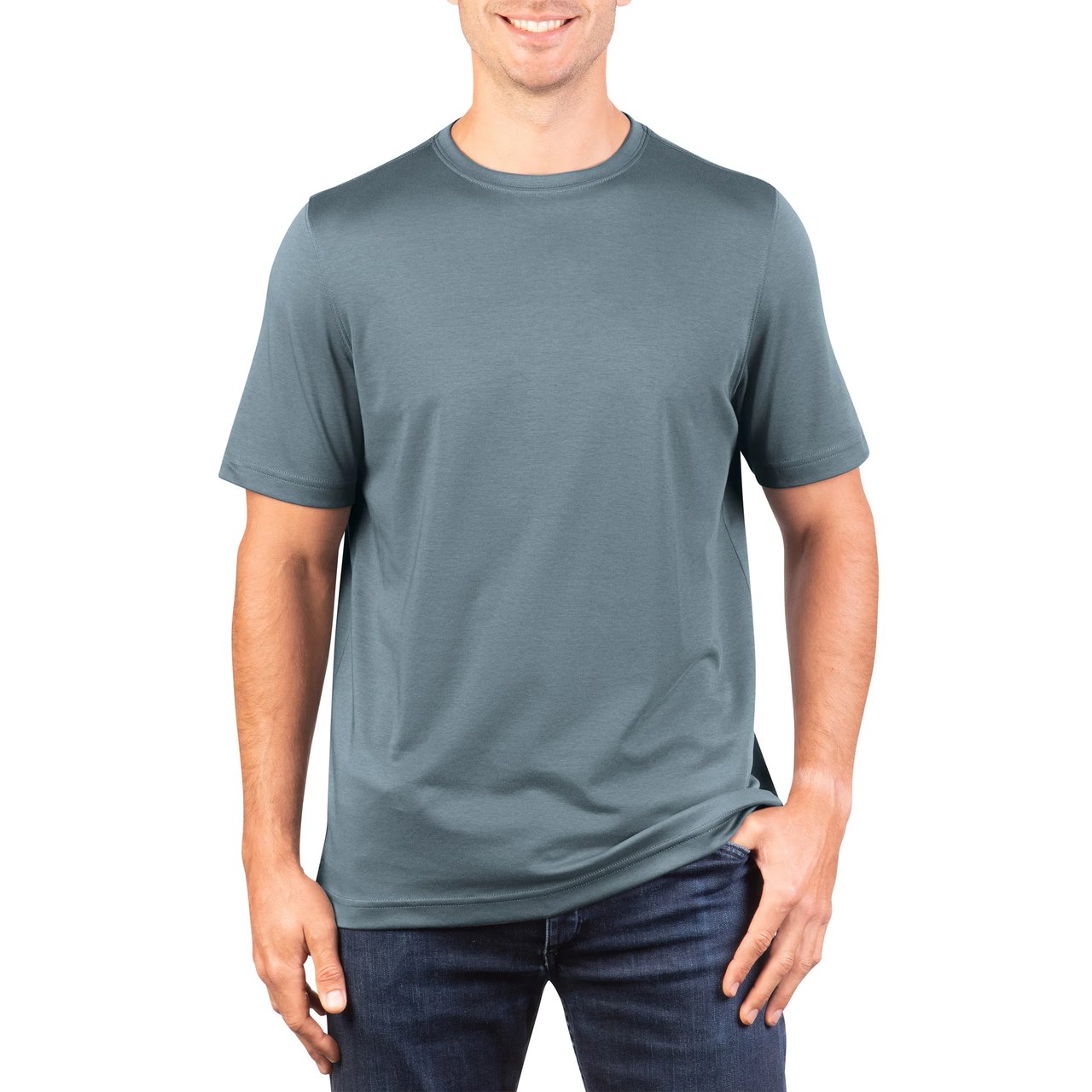 Kirkland Signature Men's Pima Tee - Image 1