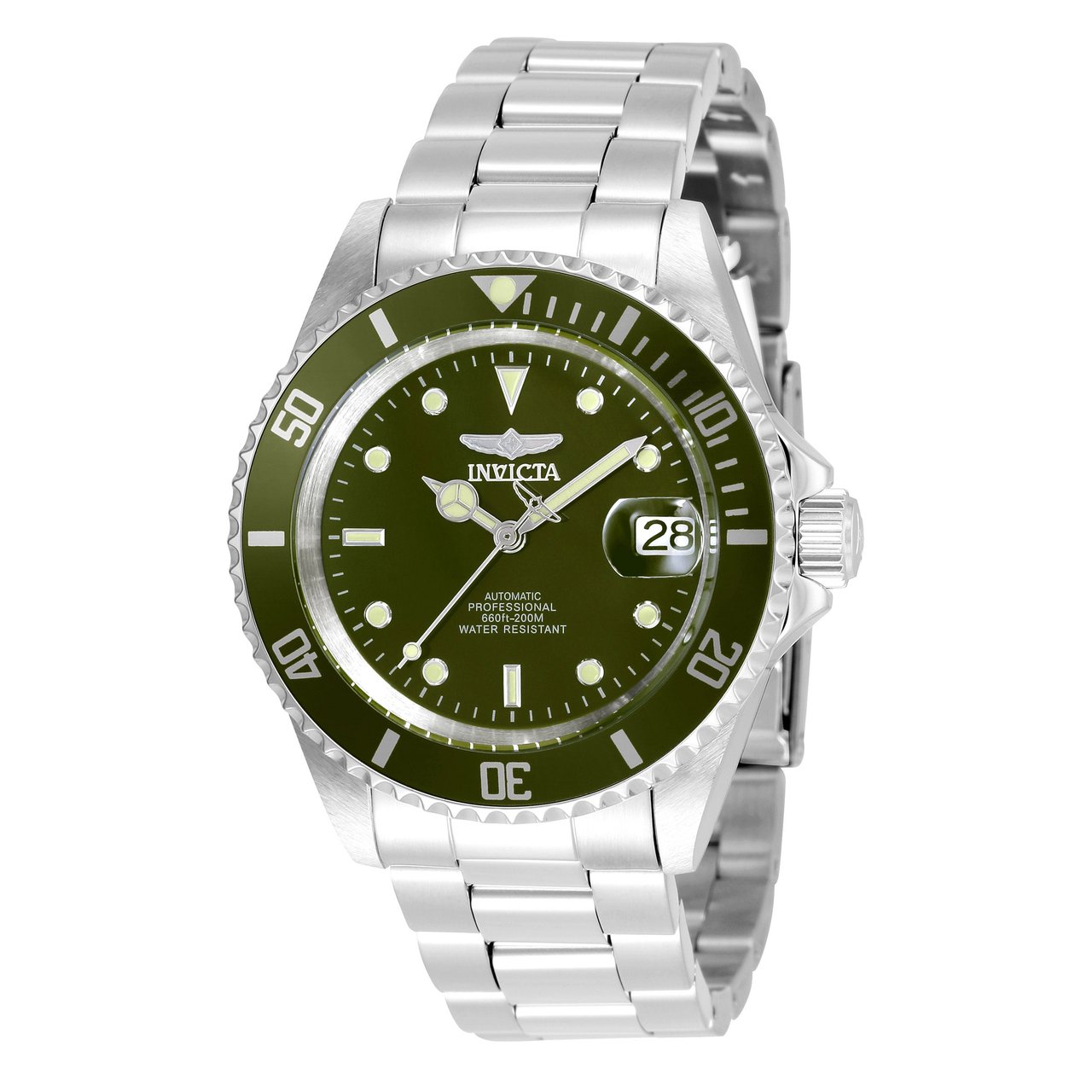 INVICTA PRO DIVER STAINLESS STEEL MEN'S AUTOMATIC WATCH, 40MM - Image 1
