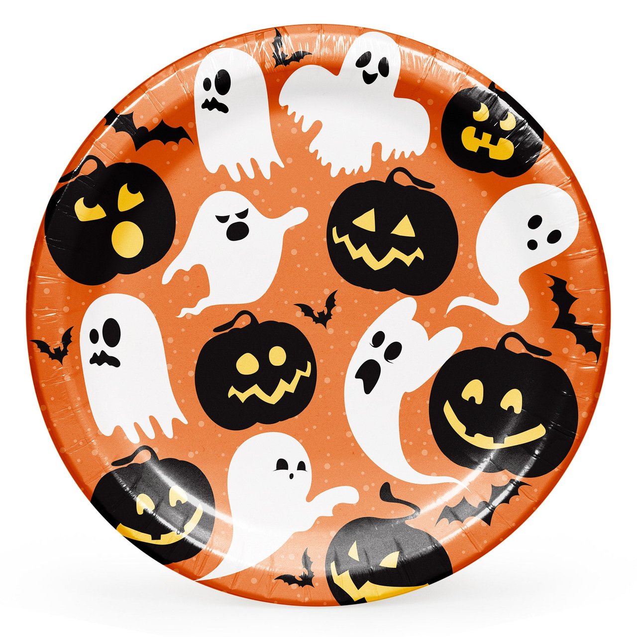 Hoffmaster 10" Halloween Plate, 100 Count Package