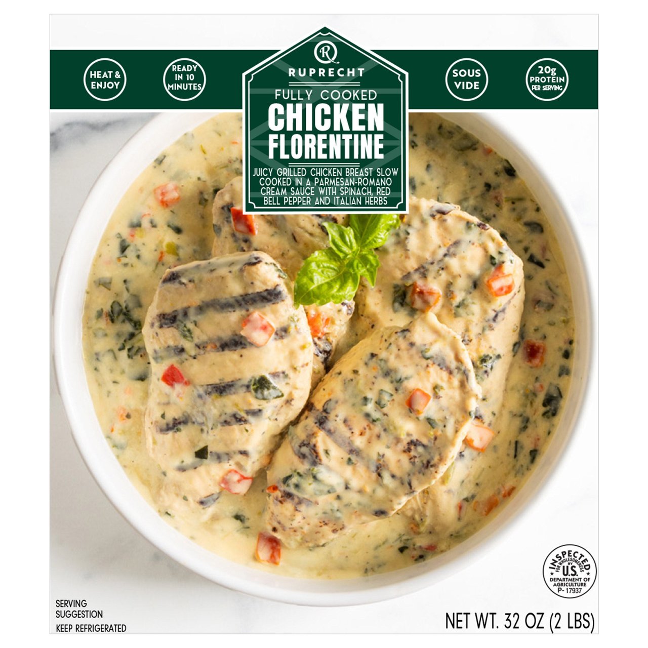 Ruprecht Chicken Florentine 32 oz - Image 1