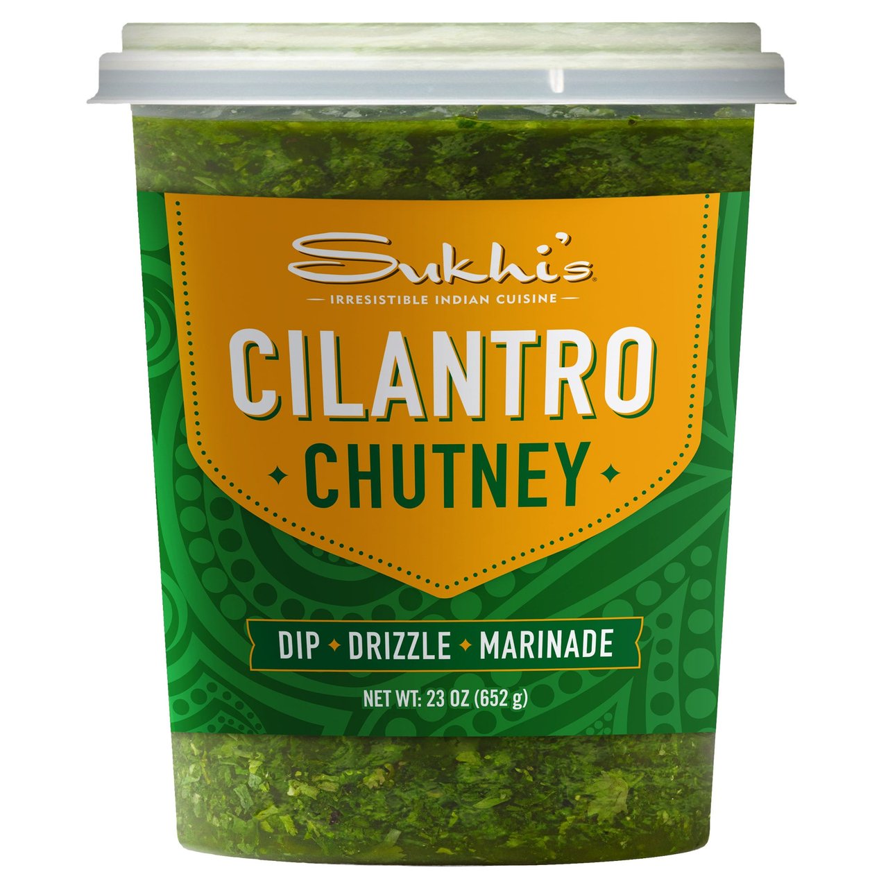 Sukhi's Cilantro Lime Chutney 23 Ounce Container - Image 1
