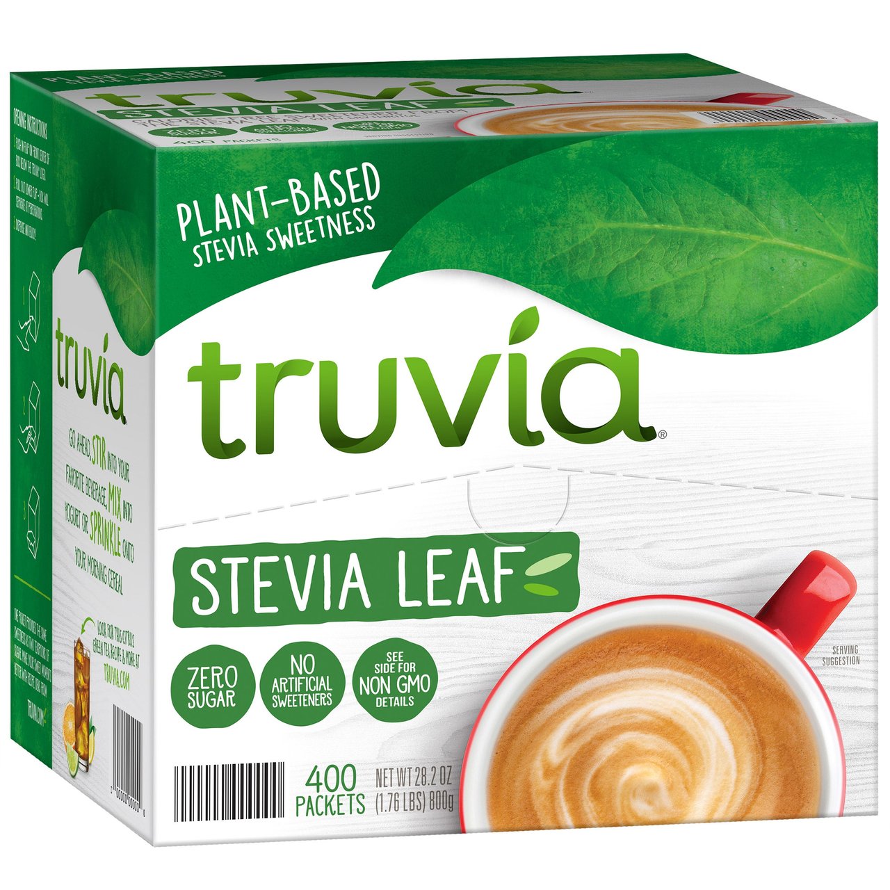 Truvia Sweetener Packets 400 CT (1.76 lbs) - Image 1