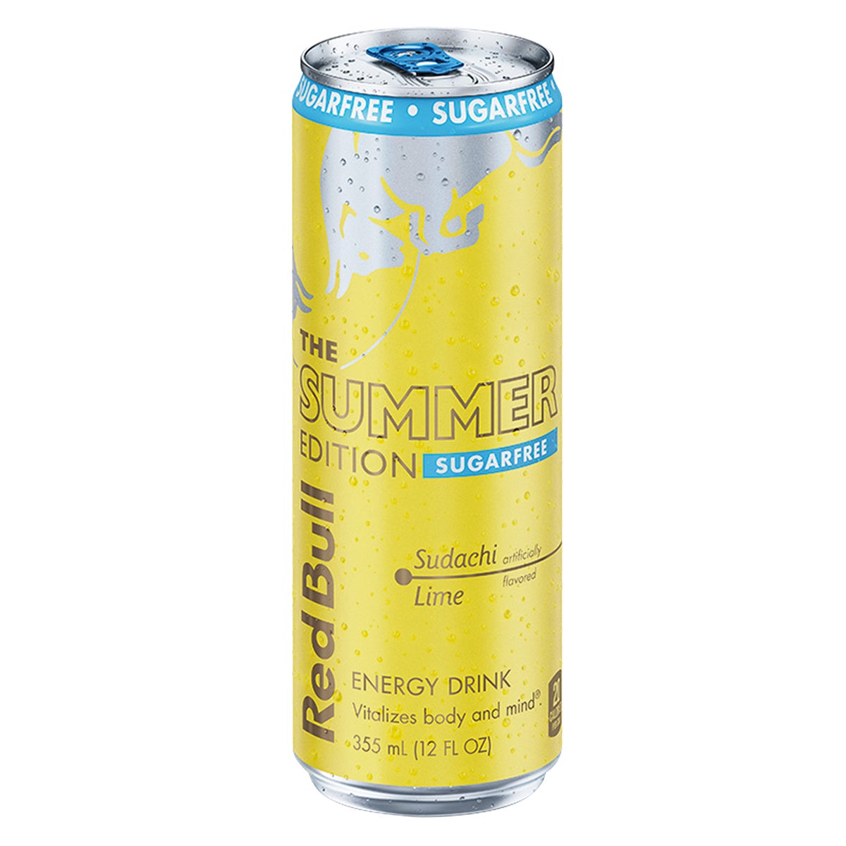 Red Bull Sudachi Lime Sugar Free Energy Drink, 24 x 8.4 FL OZ - Image 1