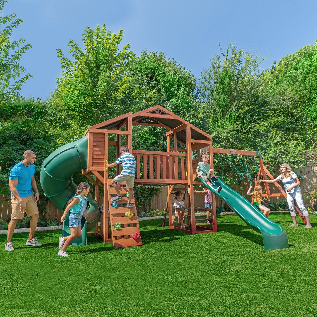 KidKraft Boulder Bluff 2-in-1 Playset - Image 1
