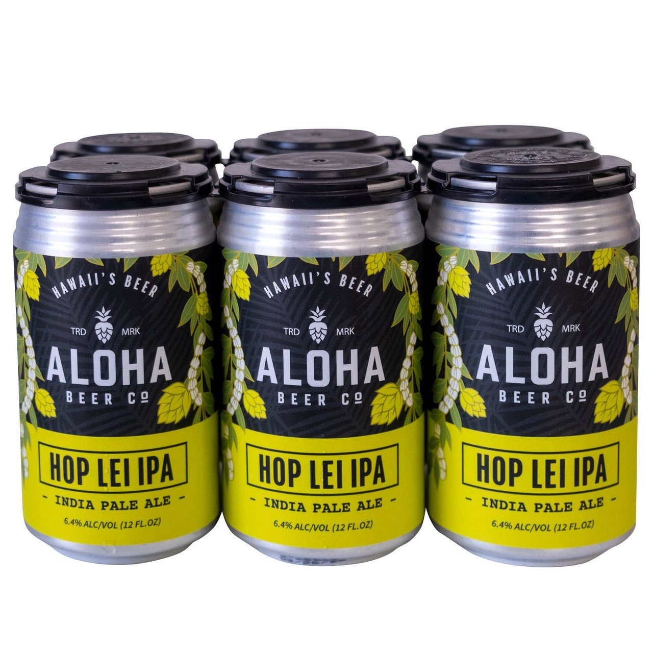 Aloha Beer Hop Lei IPA 6 / 12 oz - Image 1