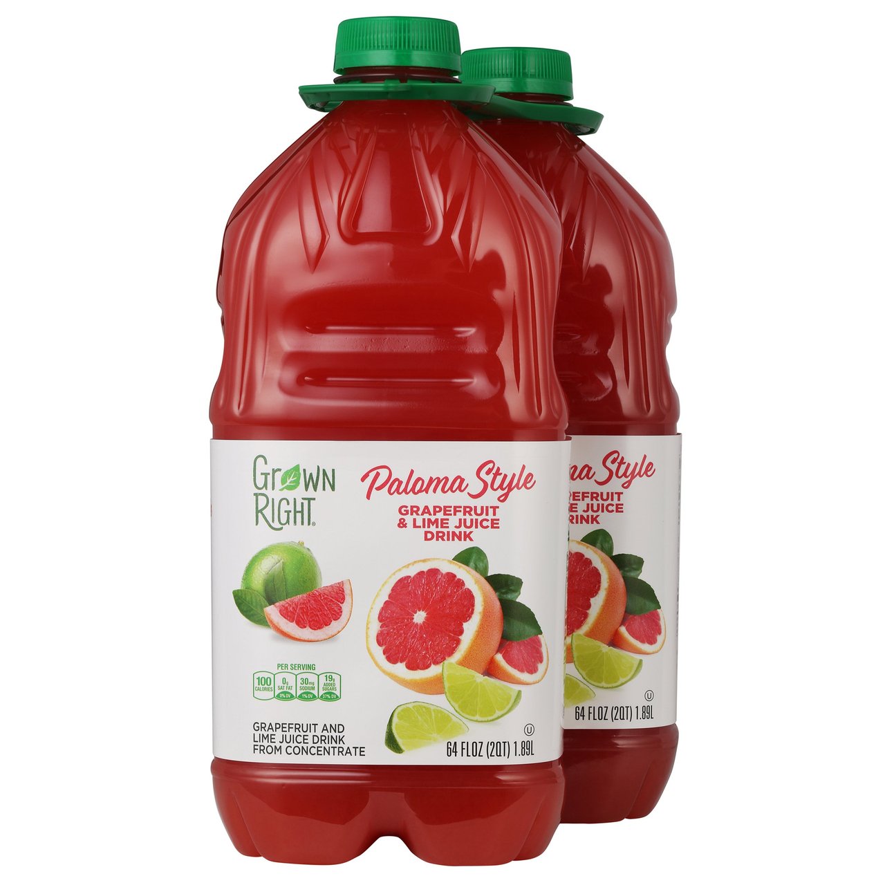 GROWN RIGHT PALOMA GRAPEFRUIT COCKTAIL 2/64 OZ - Image 1