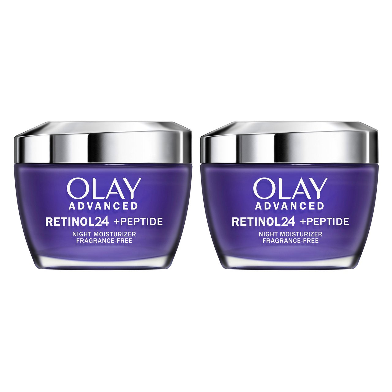 Olay Advanced Retinol + Peptide 24 Cream, 2-Pack - Image 1