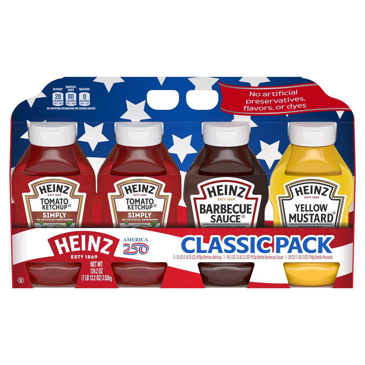 Heinz Classic Pack 124.2 oz (7.76 lb) - Image 1