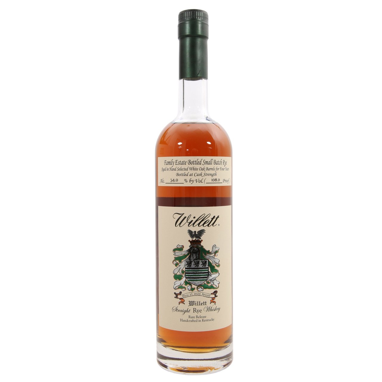 Willett Family Estate 4 Year Small Batch Rye Kentucky 750ML