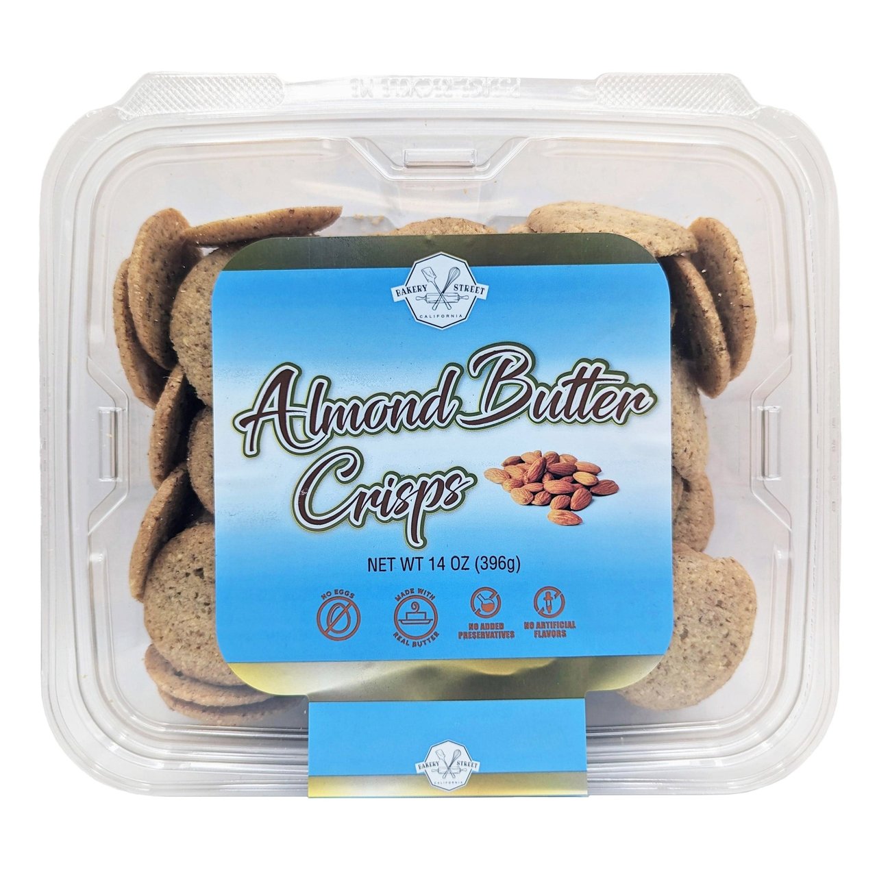 Bakery Street Almond Butter Crisps 14 Ounces - Image 1