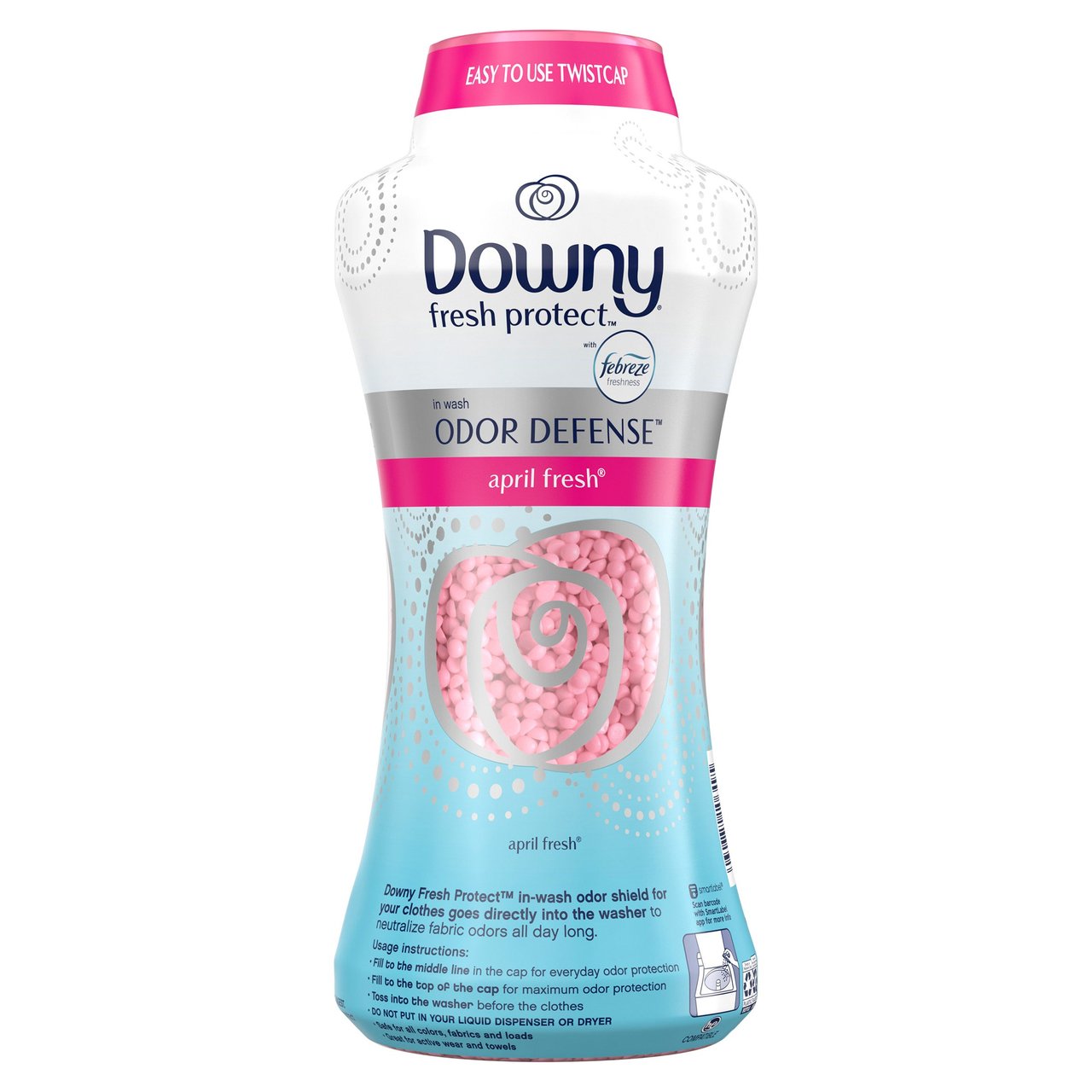 Downy Fresh Protect April Fresh Scent Booster Beads 34 oz - Image 1