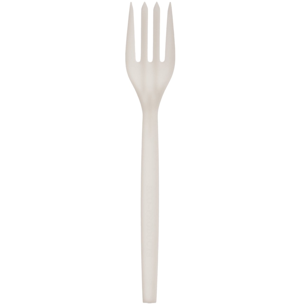 Eco-Products 7" Fork Beige 100 CT ECOEPS002PKKT - Image 1
