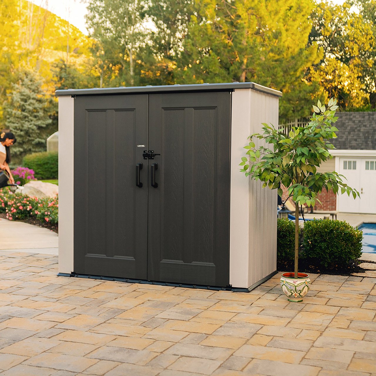 Lifetime Resin Utility Shed - Image 1